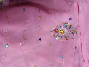 Pink Festive Season Saree