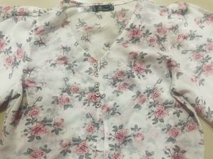 Floral Print Top