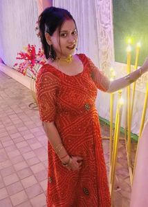 Mehroon Anarkali