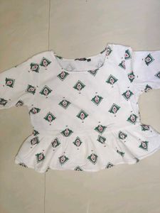 Cute Indian Crop Top