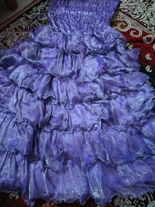 Purple Dress with Top