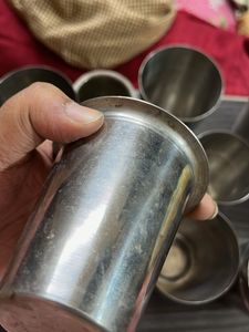 Stainless Steel Cups (Set of 10)