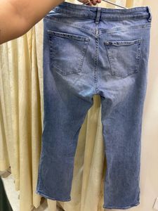 Bootcut Leg Denim Jeans