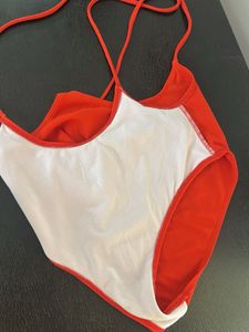 Red One Piece Swimsuit