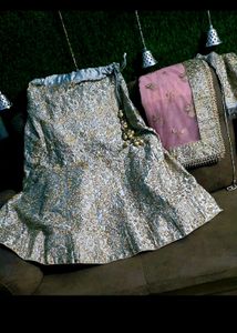 Beautiful pastel shade lehenga