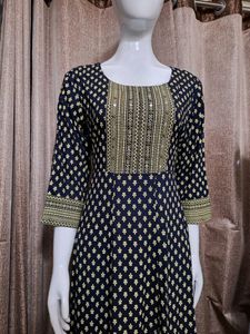 Kurti Top - Anaarkali Pattern