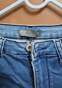 High Waisted Light Wash Jeans