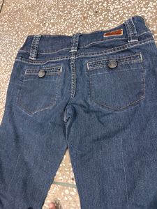 Girls Dark Wash Flare Jeans