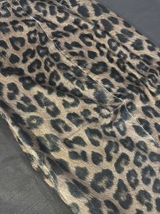 Leopard Print Skirt