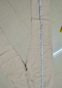 BEIGE LINEN Trouser Smart And Classy