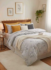Floral Print Bedsheet Set