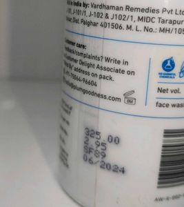 New Sealed Plum Salicylic Acid Face Wash