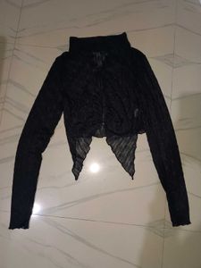 Lace Detail Crop Top