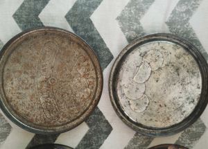 Vintage Cookie Metal Tin boxes