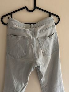 Light Wash Flare Jeans By H&amp;M