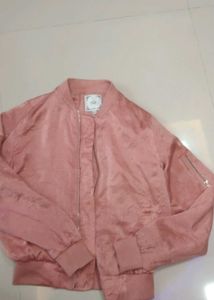 Chic Jacket Puffed Sleeves With Silver Chain