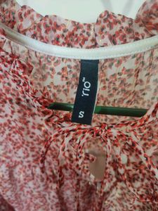 Floral Ruffle Mini Dress