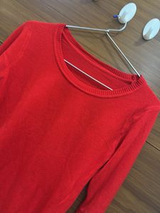 Red Knit Sweater