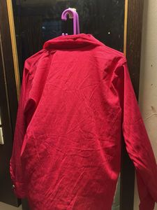 Red Corduroy Shirt