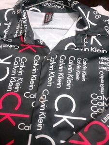 CK All-Over Print Button-Down