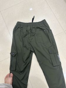 H&amp;M Olive Green Cargo Pants