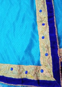 Sea Green Beautiful Saree