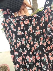 Black sleeveless summer dress