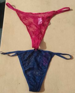 Lace Thong Set