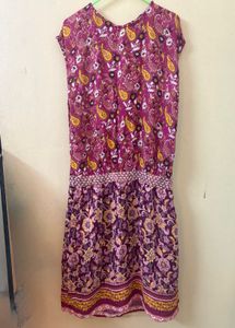 🌺 Boho Paisley Print Open Back Mini Dress 🌺