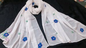 Hand Work Stole, Hijab