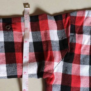 Red ,White&amp; Black Shirt