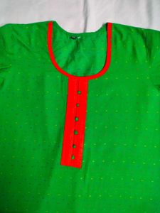 Green Kurti For Women