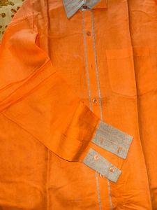 Pratha Orange Shirt