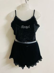 Black Velvet Co-ord set
