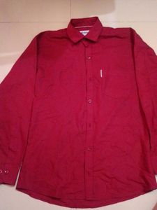 Red Casual Shirt