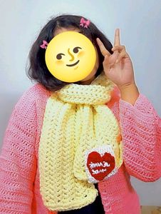 crochet scarf 🧣