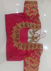 New Magam Worked Bridal Blouse