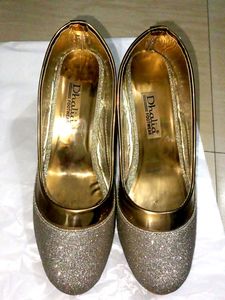 Shimmering Gold Flats