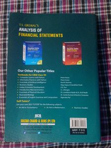 T.S. Grewal&#39;s Analysis - Class XII