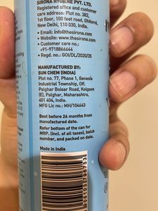 Sirona Hair Removal Spray