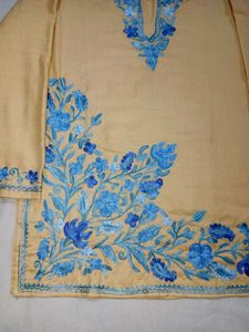 Kashmiri Embroidery Short Kurta