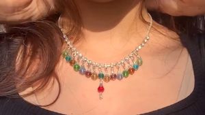 Colourful Crystal Necklace