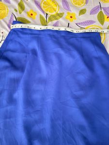 Beautiful Cowl Neck Top &amp; Skirt Set