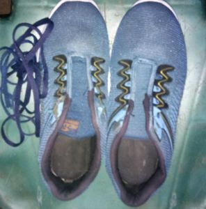 Blue Running Shoes