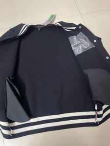 Varsity Cardigan - Black &amp; White
