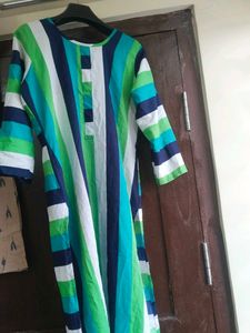 buy one get 1 multi colour lining kurtis