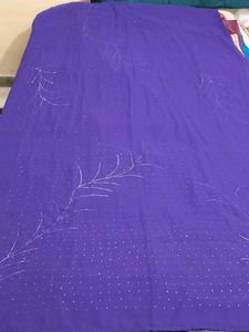 Vintage Mukesh Hand work Saree