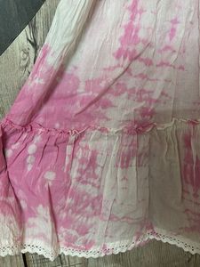 Pink Toe Due Single Piece Dress Cum Top