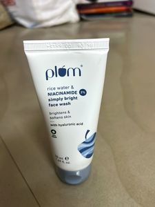 Plum Rice Water Face Wash 🩵