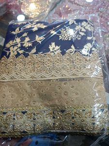 Elegant Embroidered Saree